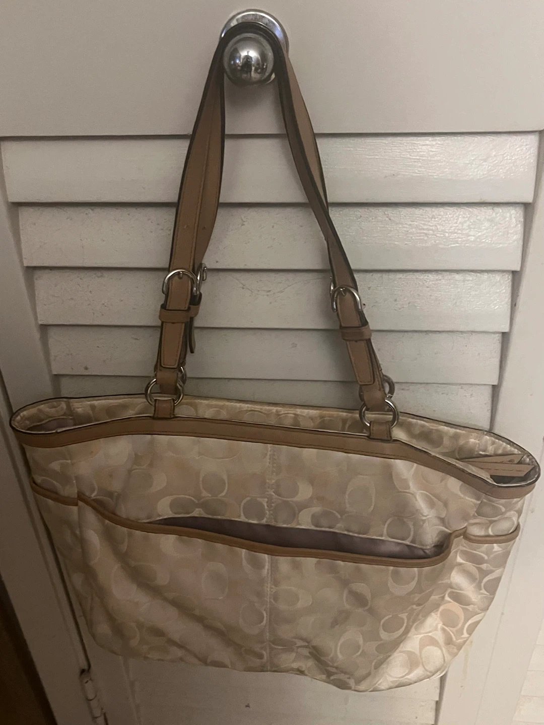 Coach Signature Monogram Tote Bag - photo 2