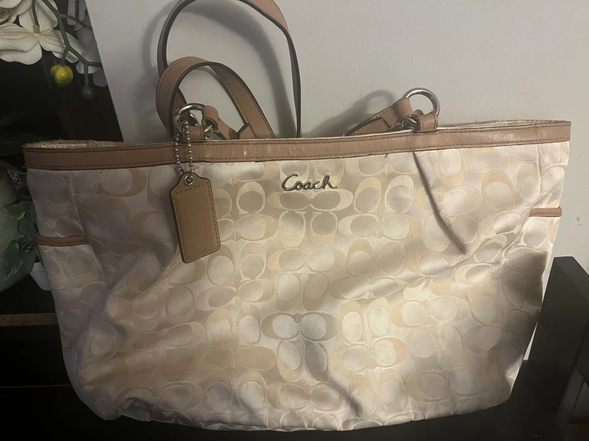 Coach Signature Monogram Tote Bag - photo 3