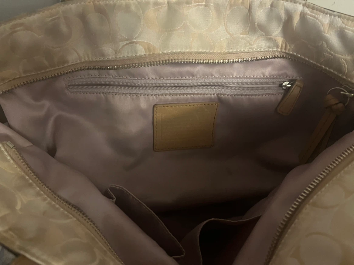 Coach Signature Monogram Tote Bag - photo 4