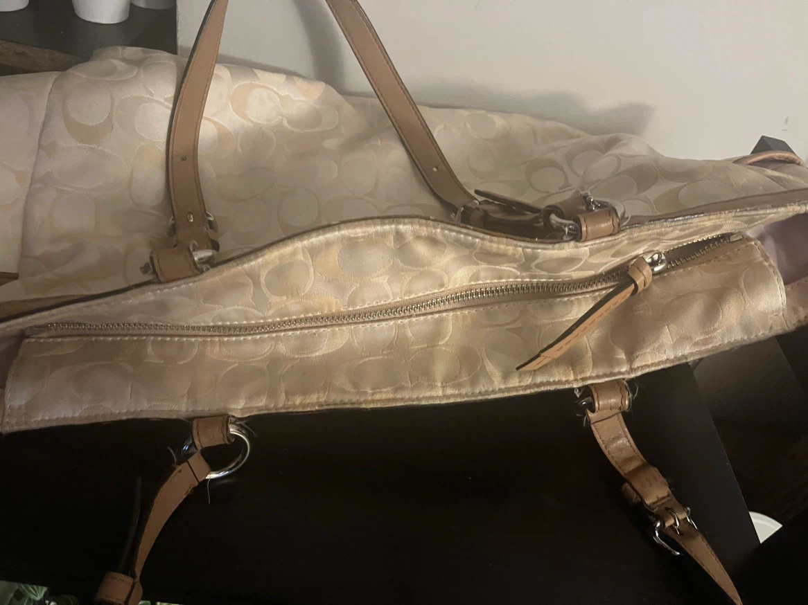 Coach Signature Monogram Tote Bag - photo 5