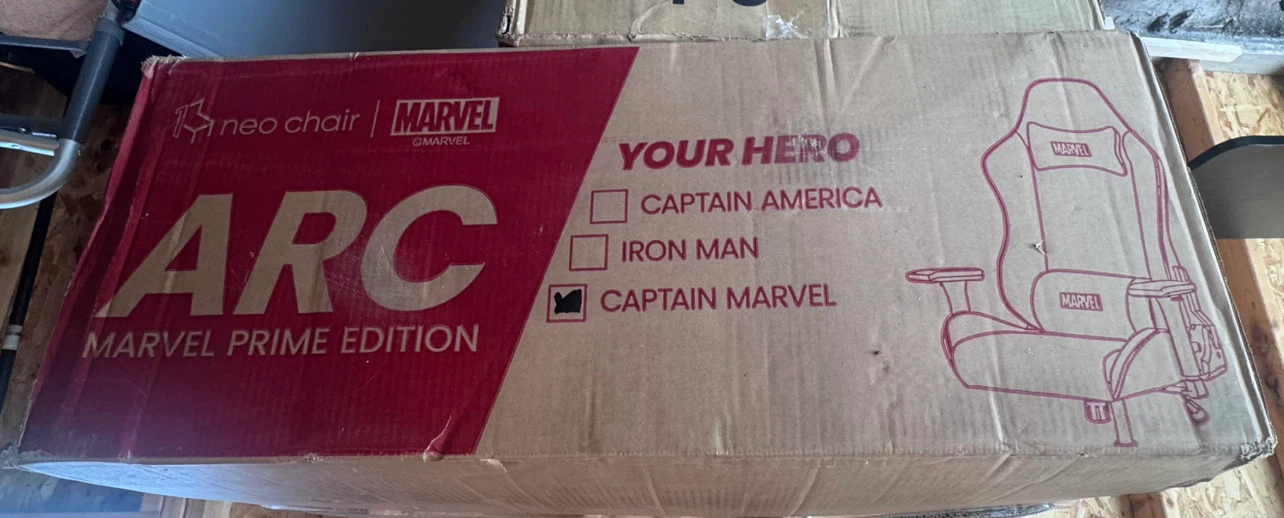 Neo Chair Marvel Captain Marvel Gaming Chair - photo 4
