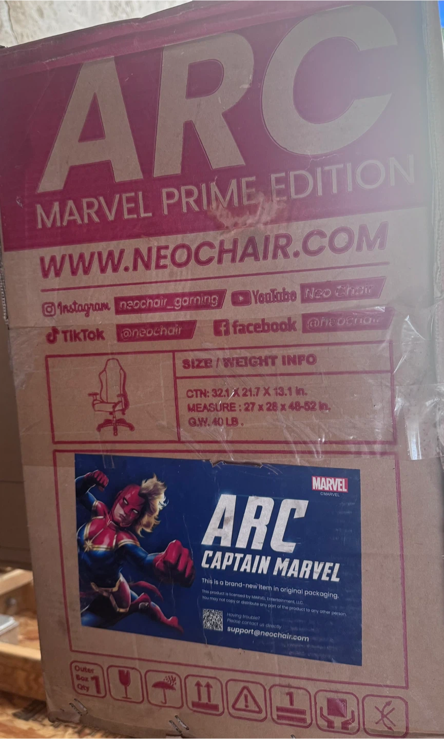 Neo Chair Marvel Captain Marvel Gaming Chair - photo 5