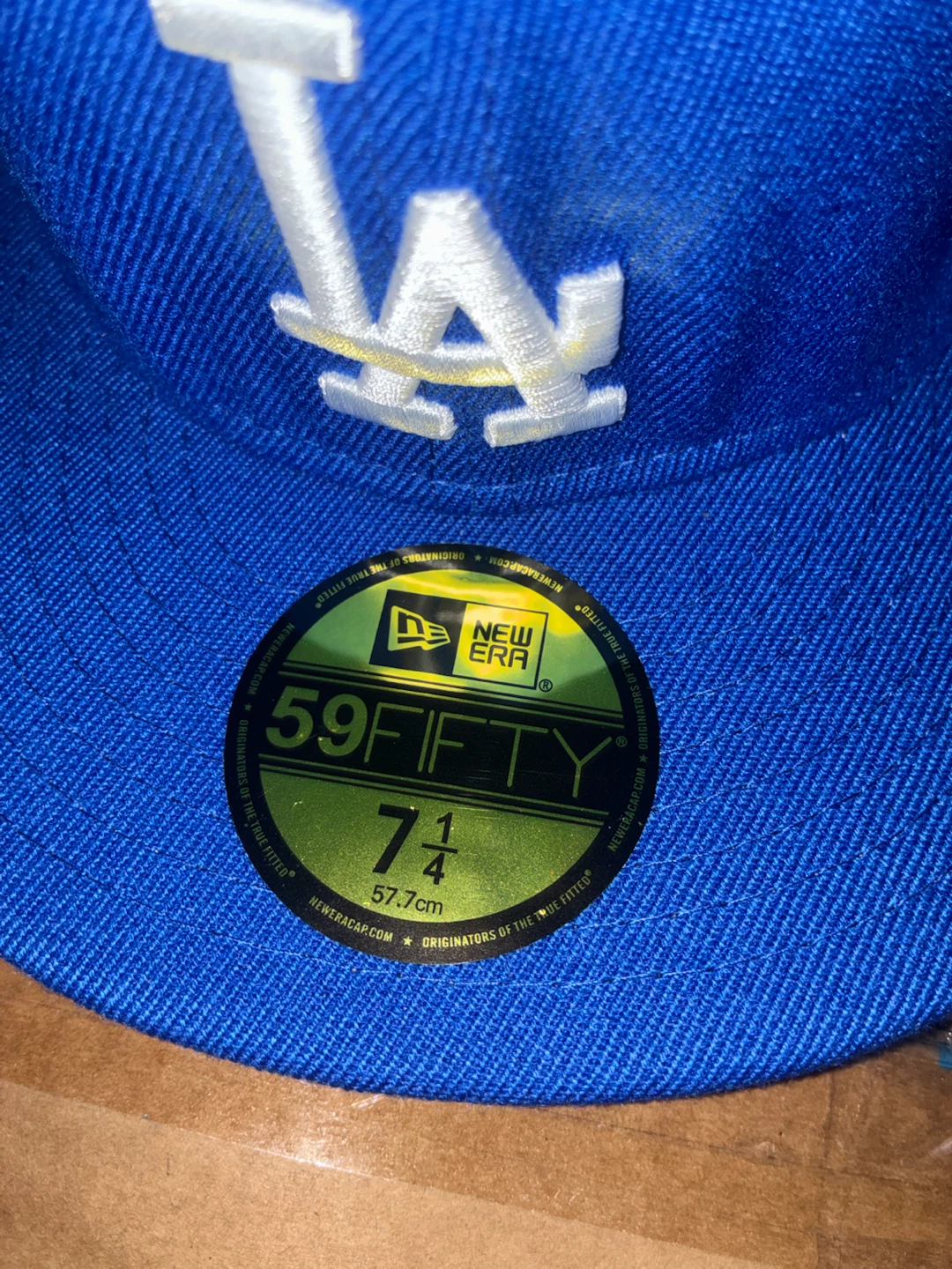 New Era LA Dodgers 59FIFTY Fitted Hat Size 7 1/4