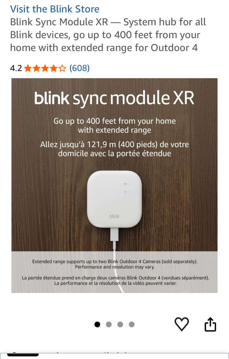 Blink Sync Module XR System Hub