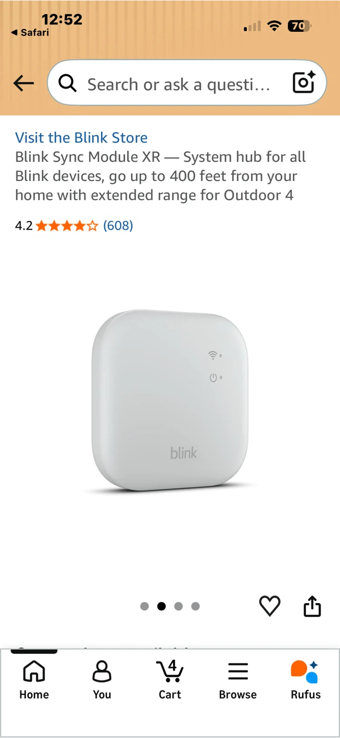 Blink Sync Module XR System Hub - photo 2