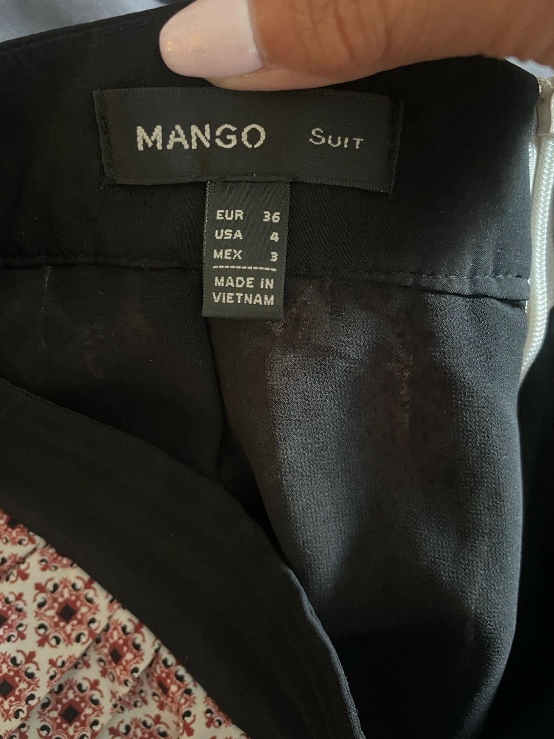 Mango Suit A-line Skirt Size 4 - photo 3