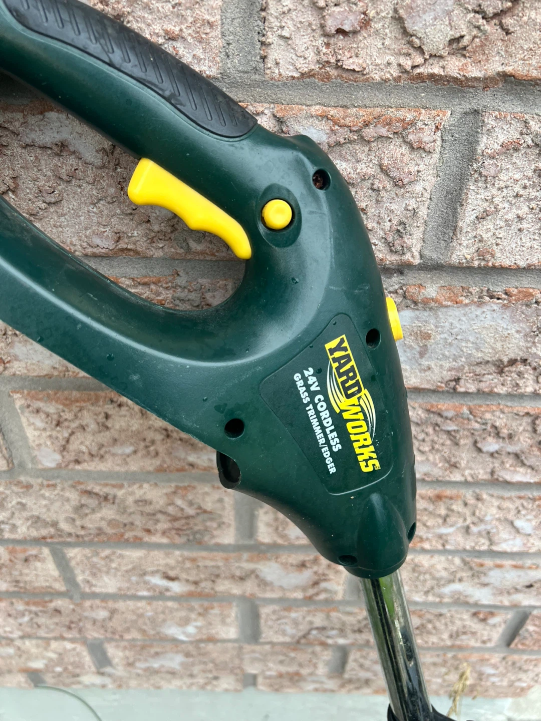 YardWorks 24V Cordless Grass Trimmer(need battery)