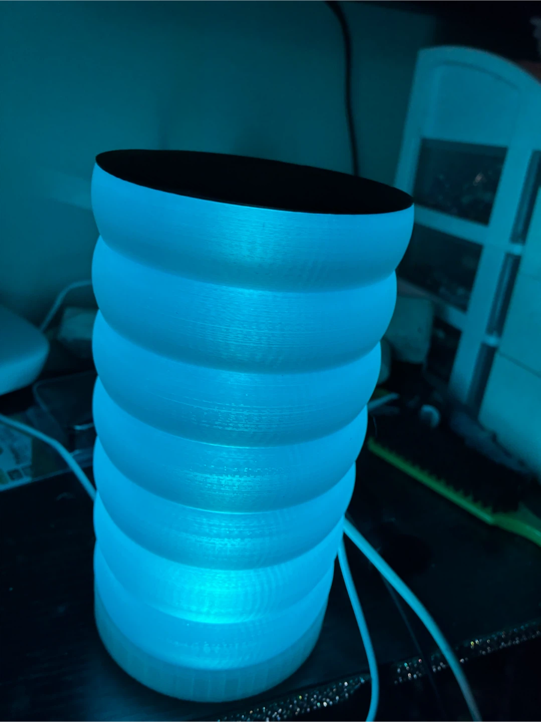 Foldable LED Lamp 3d printed - photo 2