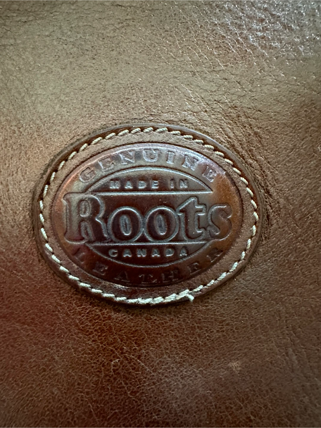 Roots Village Tribe Leather  crossbody bag. 🦫🍁 - photo 3