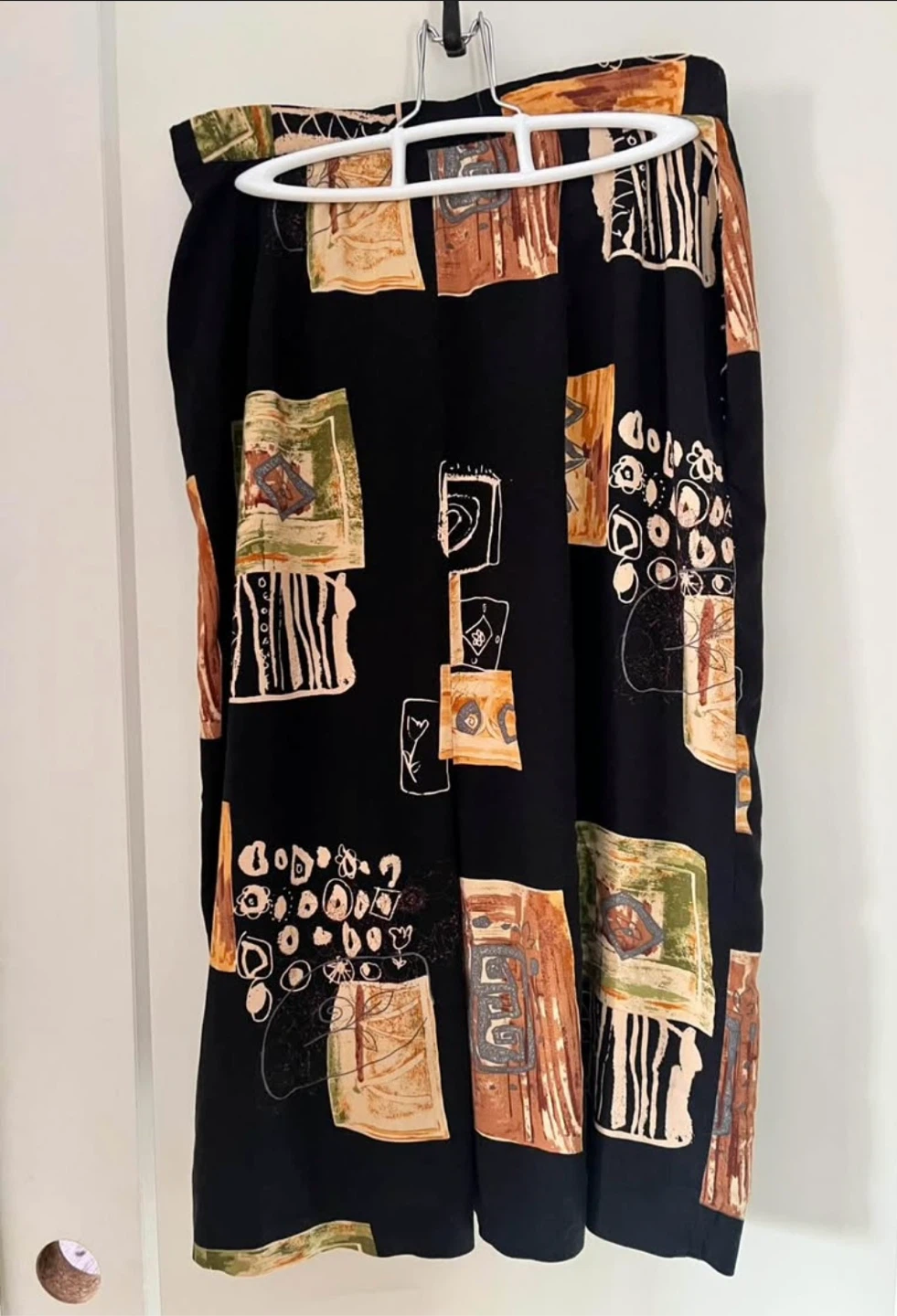 Abstract Print Skirt - photo 2