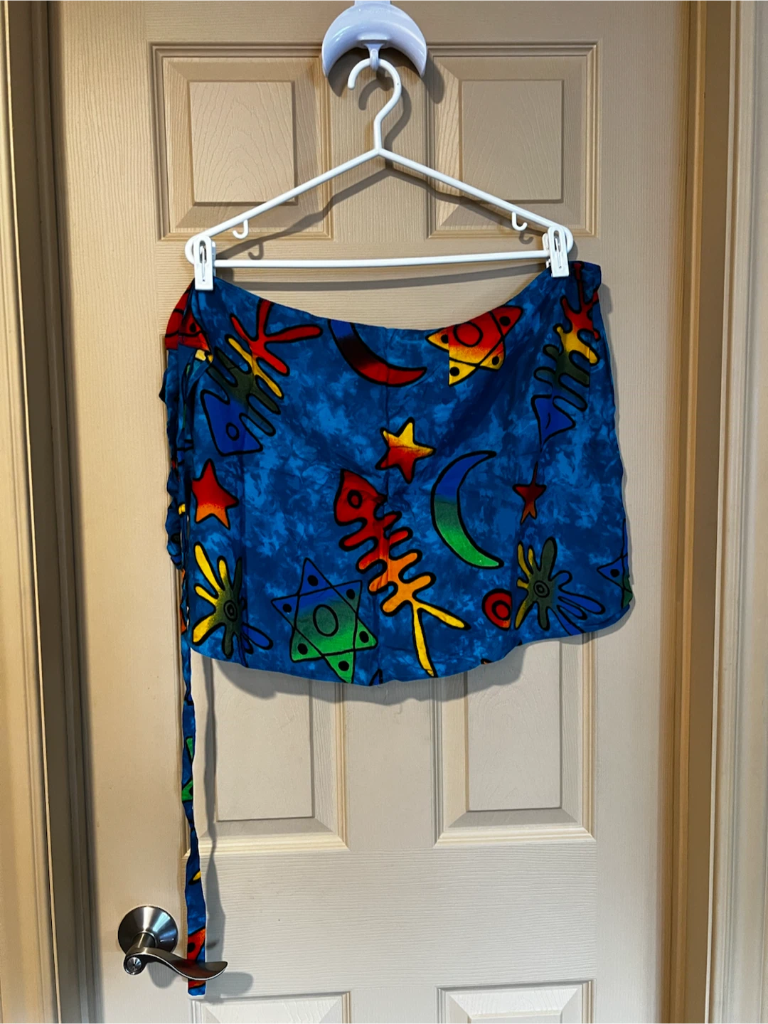 U.N.O. Blue Patterned Girl’s Swimsuit Wrap