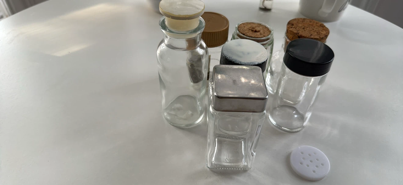 Assorted Glass Jars and Spice Shaker - photo 2