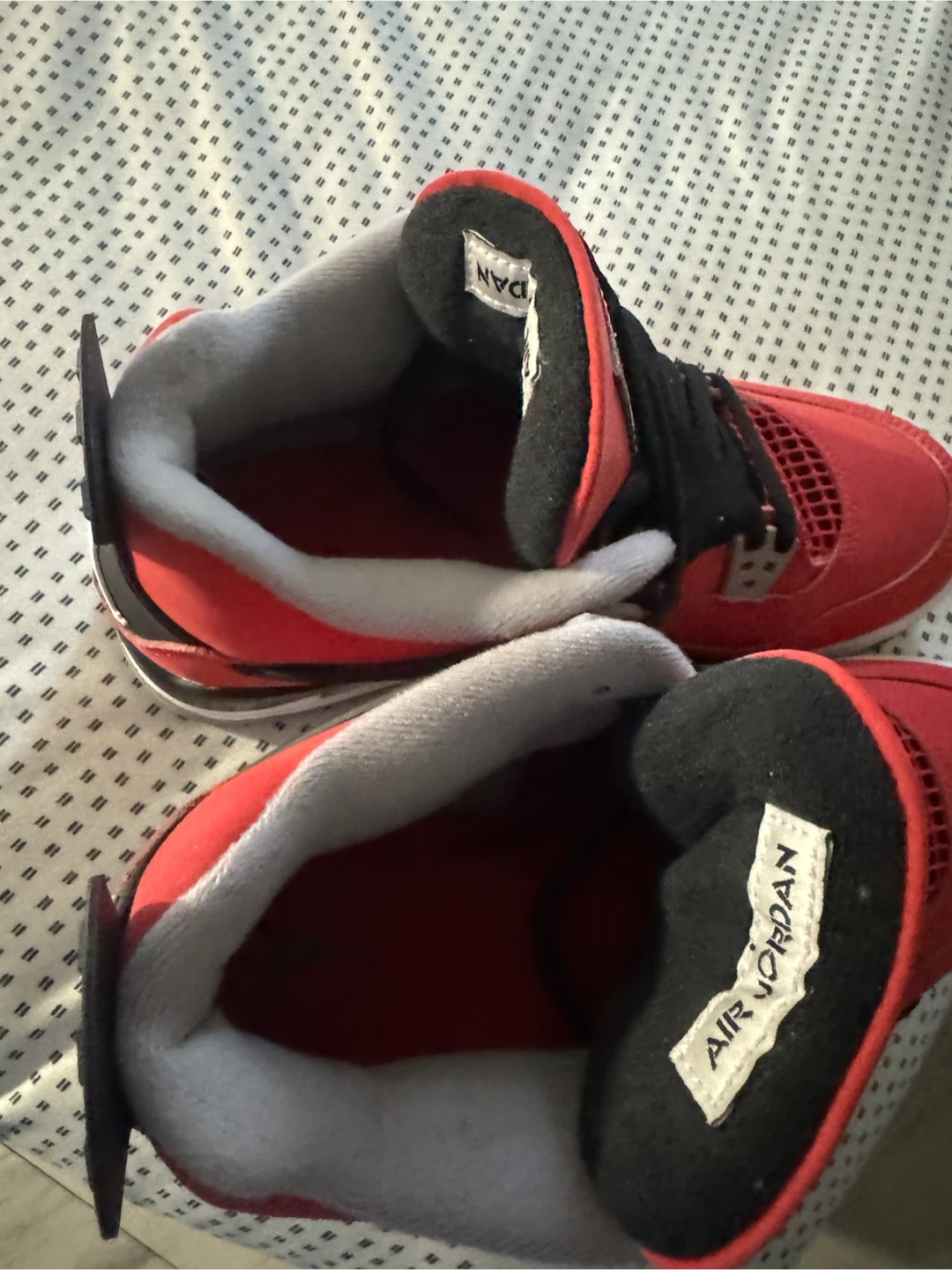 Air Jordan Retro 4 Red  Shoes - photo 3