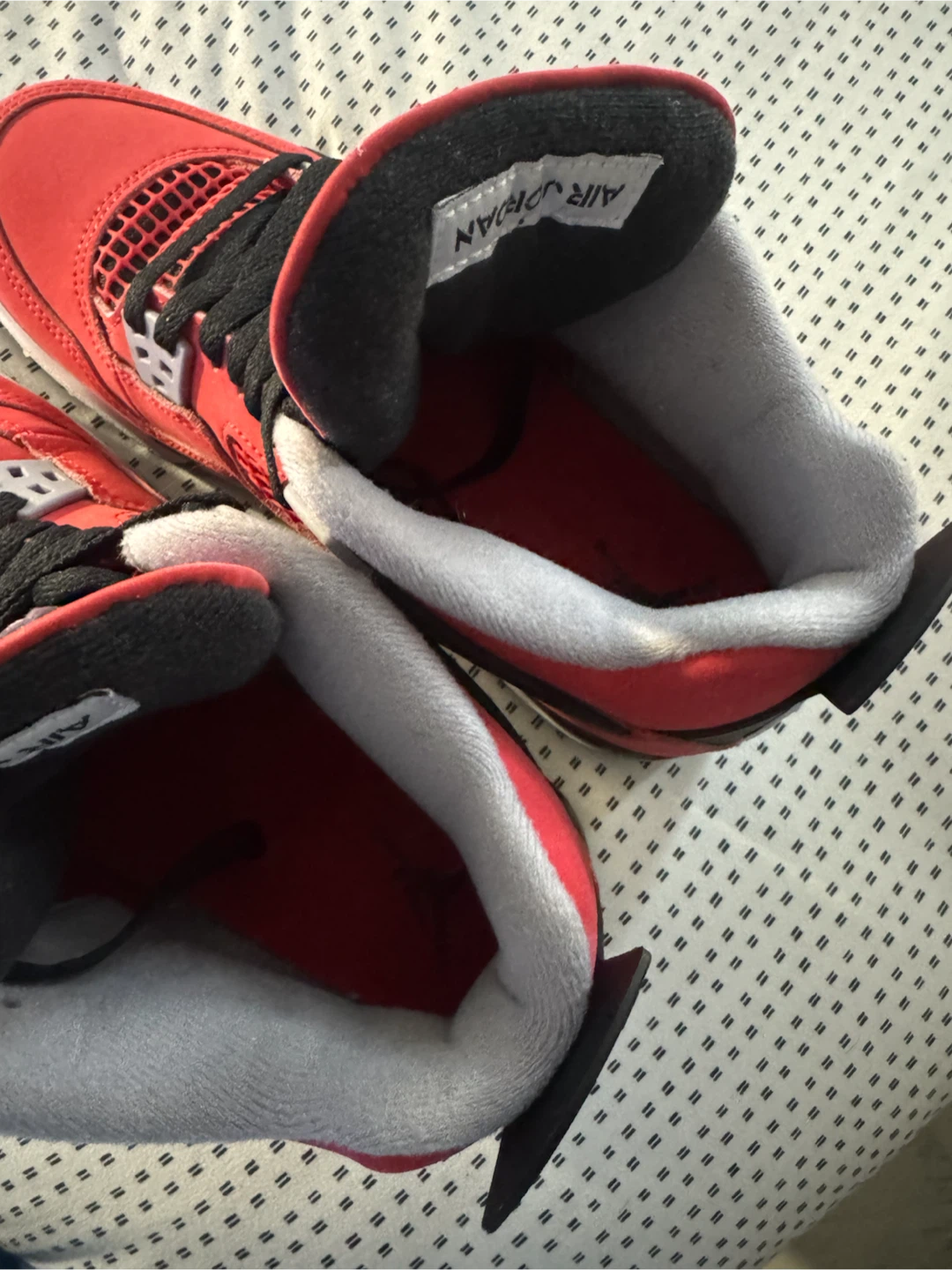 Air Jordan Retro 4 Red  Shoes - photo 4