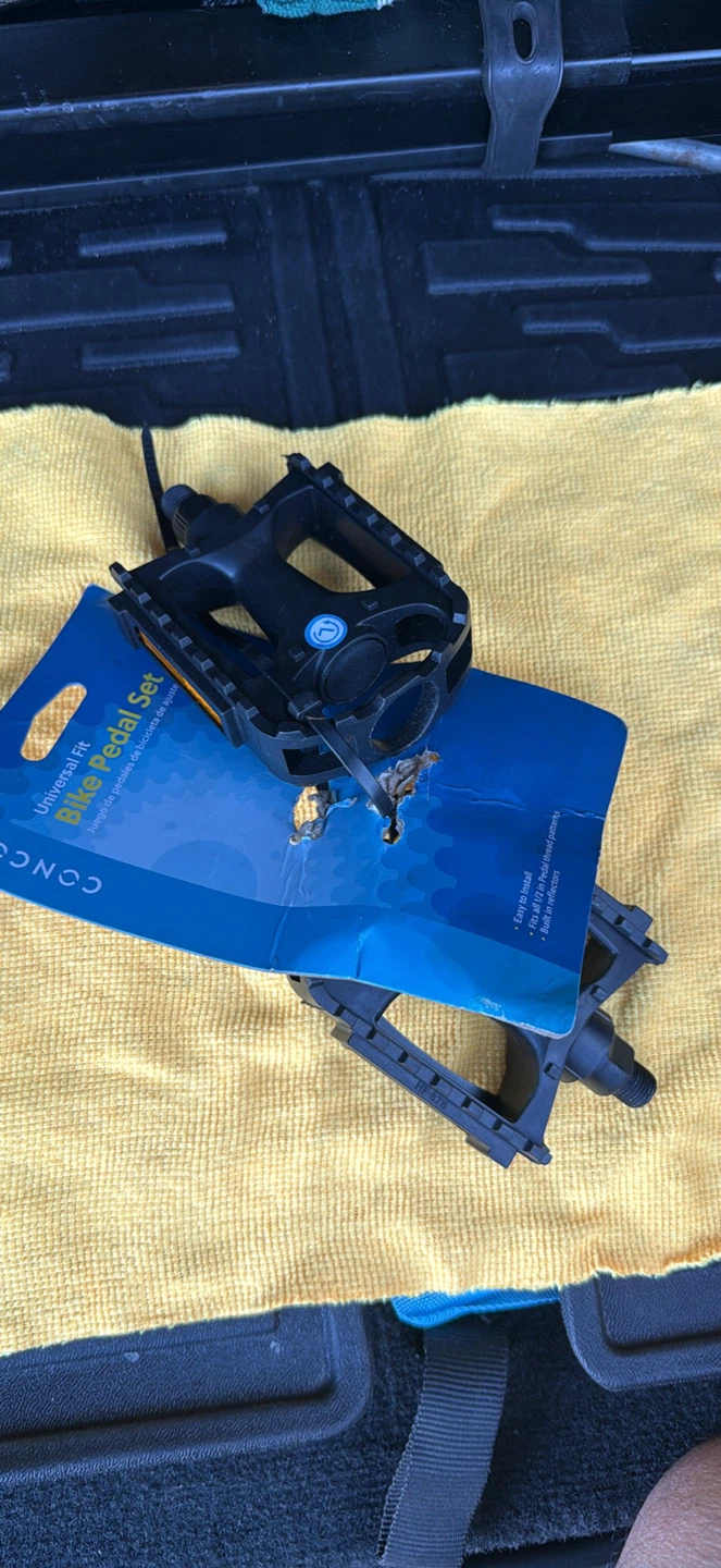 Concord Universal Fit Bike Pedal Set 1:2 thread - photo 2