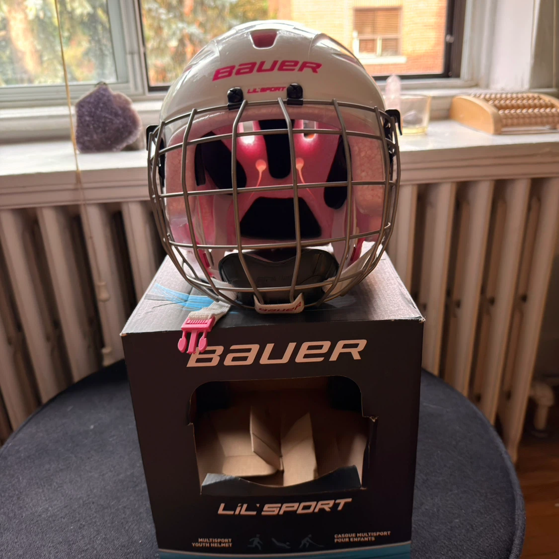 Bauer Lil' Sport Youth Helmet with Cage