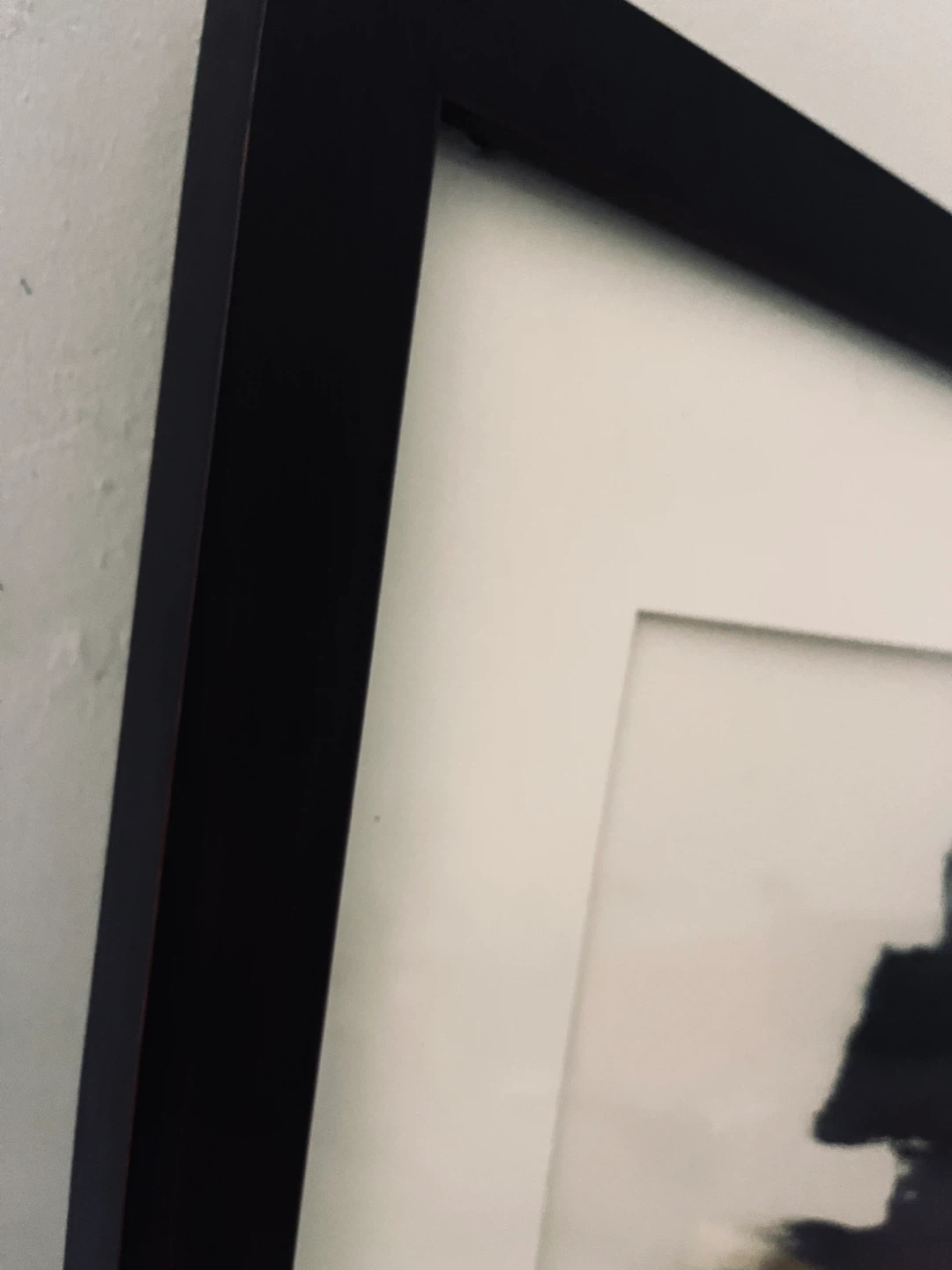 Large Original abstract - Framed with glass - photo 4