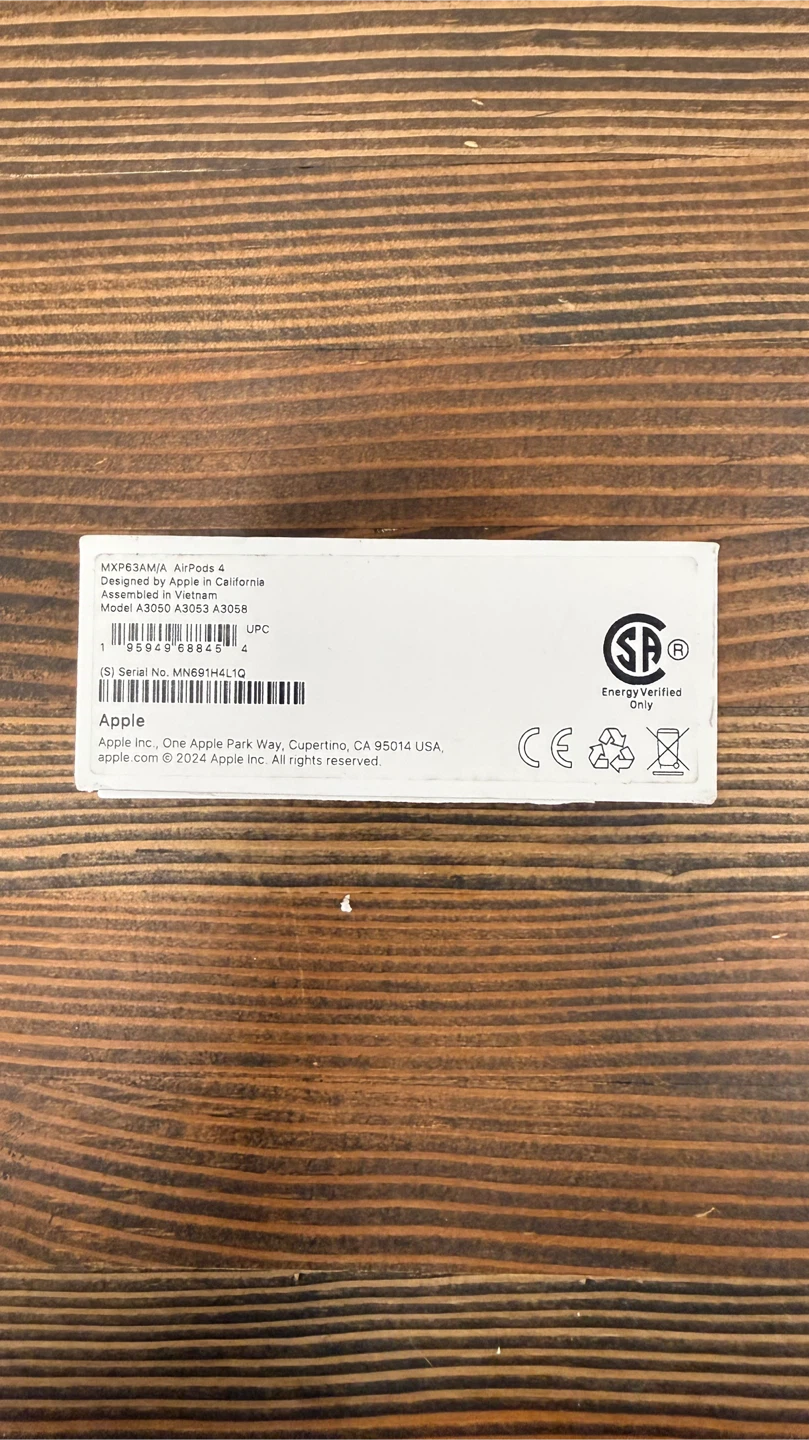 Apple AirPods 4rd Generation - photo 5