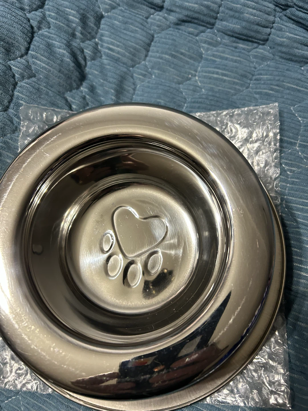 New-Stainless steel slow feeder pet bowl - photo 2