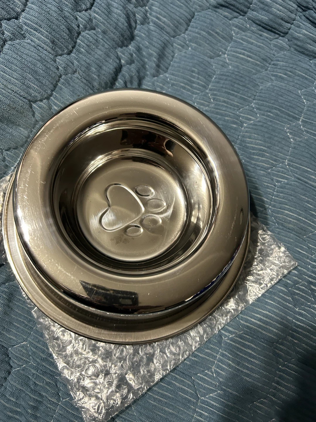 New-Stainless steel slow feeder pet bowl - photo 3