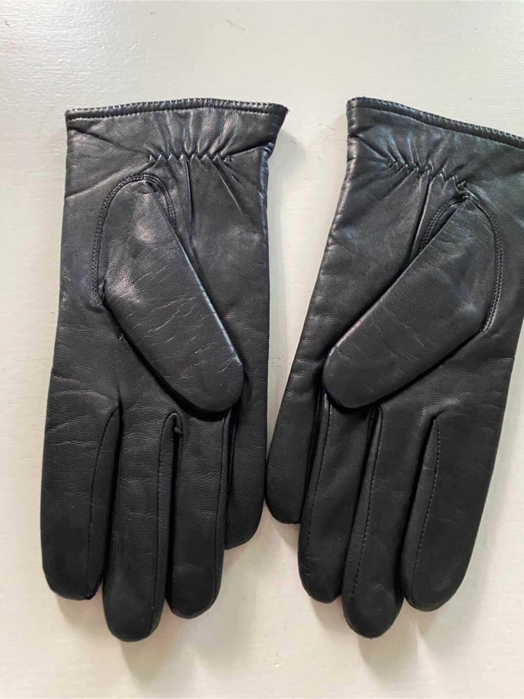 Genuine Leather Gloves with Wool Blend Lining Size 8.5 - photo 3