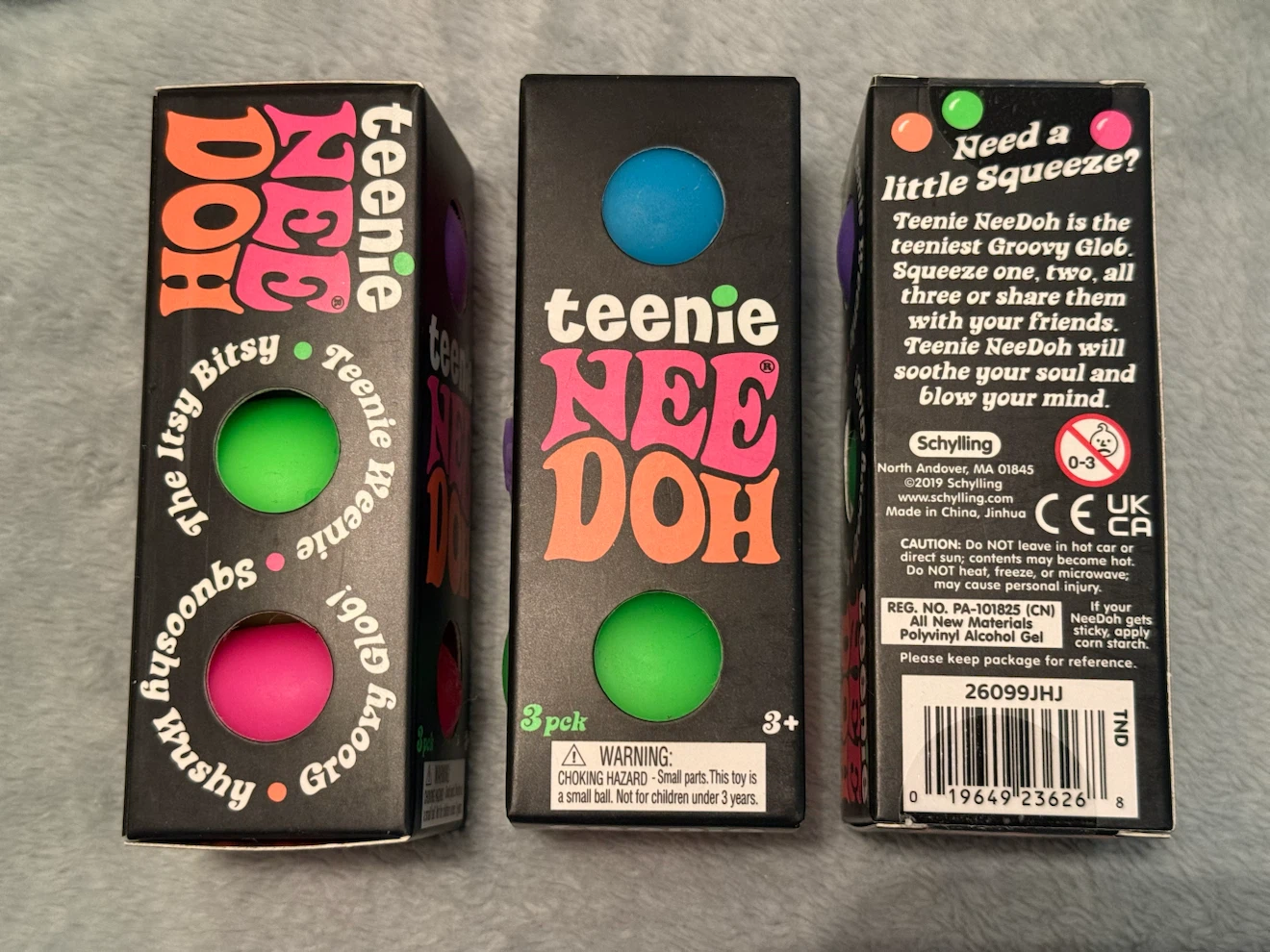 Teenie Nee Doh Groovy Glob 3 Pack (all 3) - photo 2