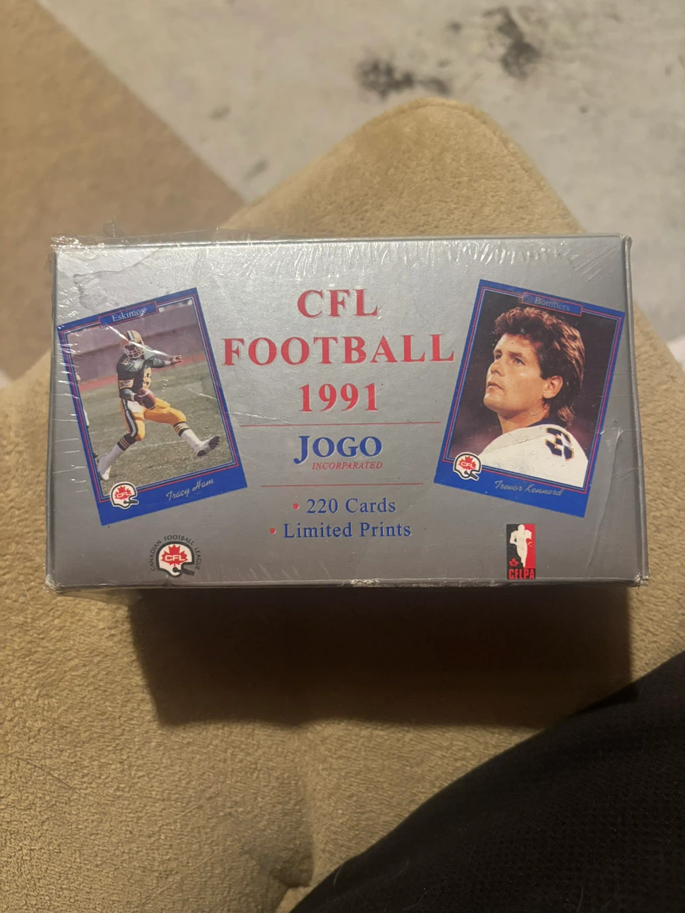 1991 CFL Football Jogo Trading Card Box