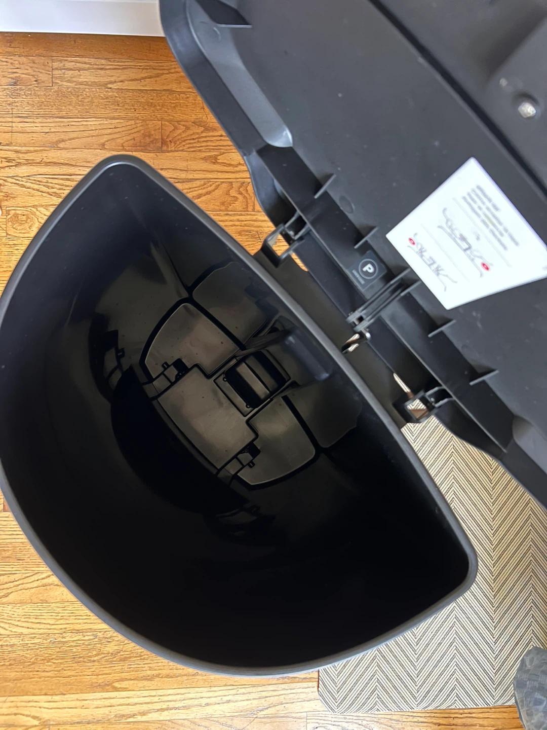 Simple Human Silent Closing Kitchen Trash Can - photo 3