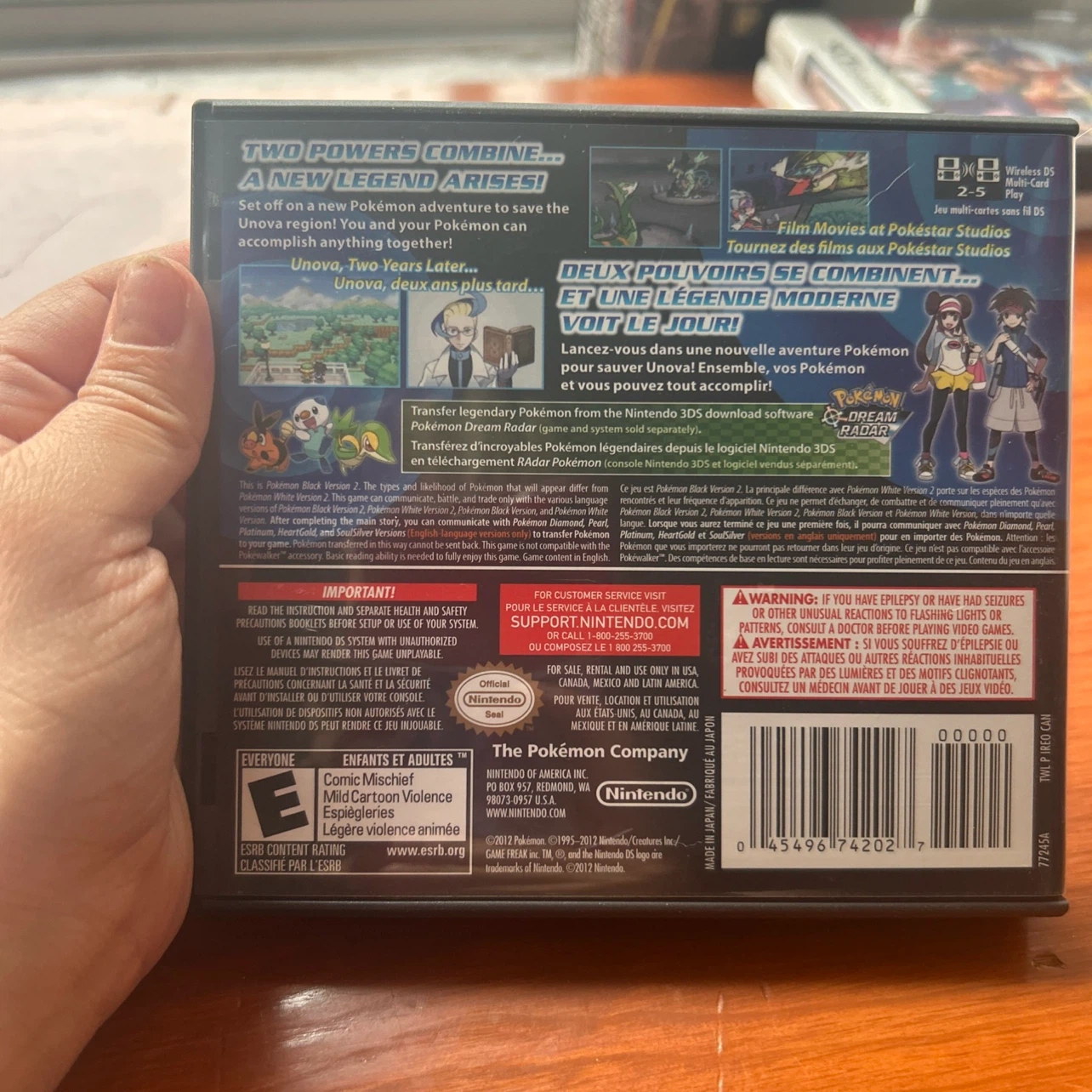 Pokemon Black 2 - Authentic & Tested - photo 2