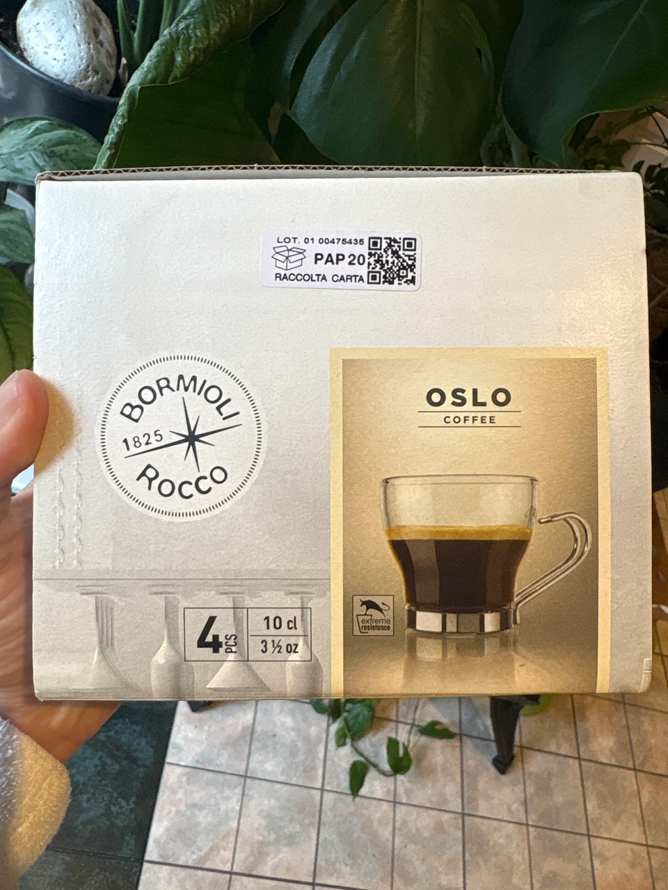 Bormioli Rocco Oslo Coffee Glasses - Set of 4 - photo 2