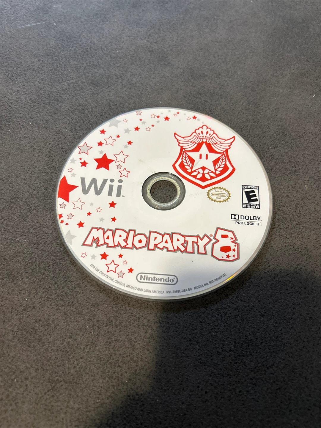 Nintendo Wii Mario Party 8 Disc
