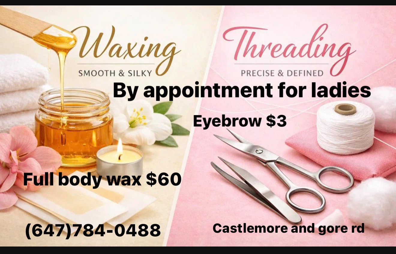 Waxing and Threading Services
