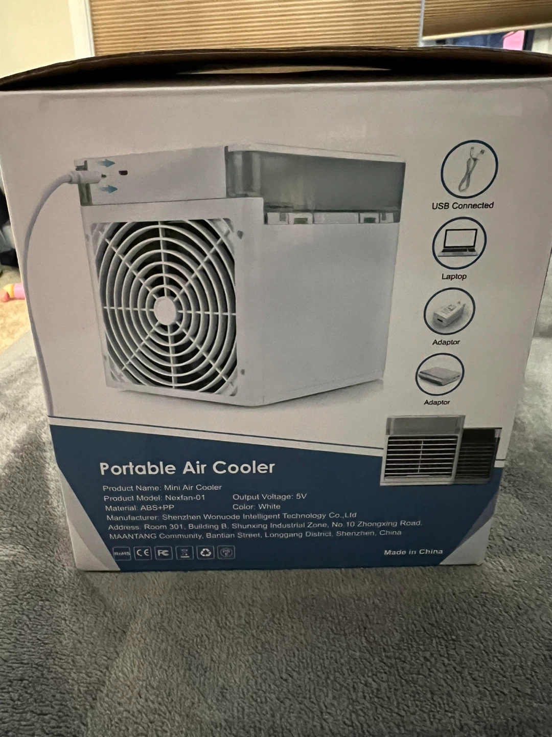 Ultra Mini Portable Air Cooler NEW - photo 3