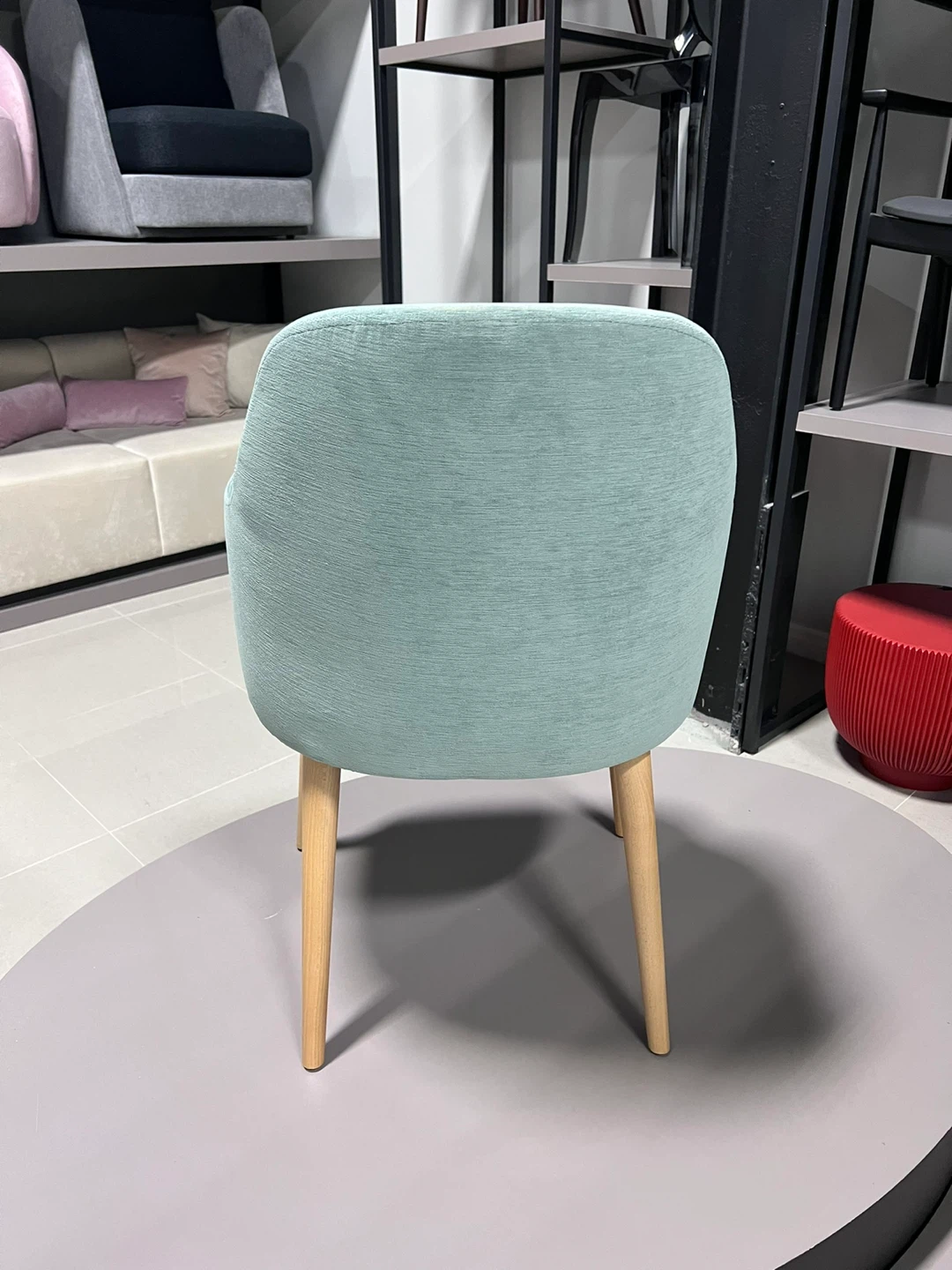 Mint Green Accent Chair - photo 2