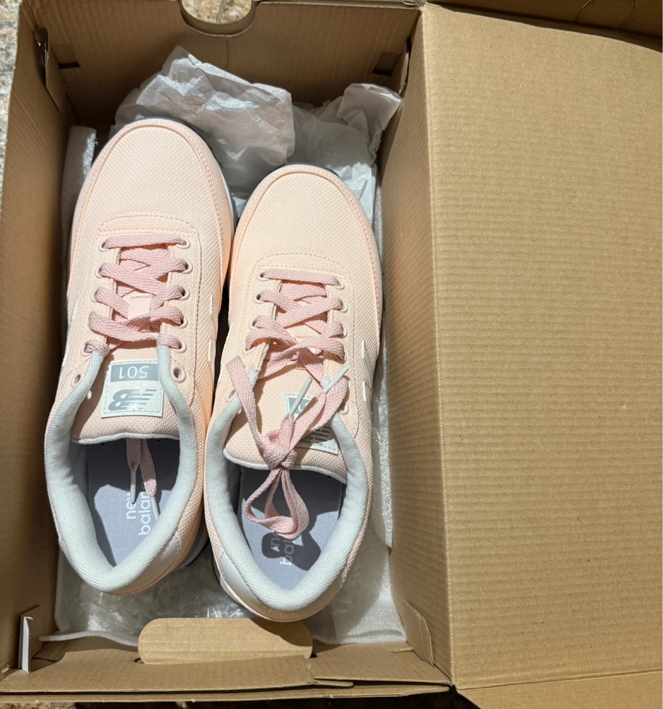 Brand New Balance 501 Pink Sneakers