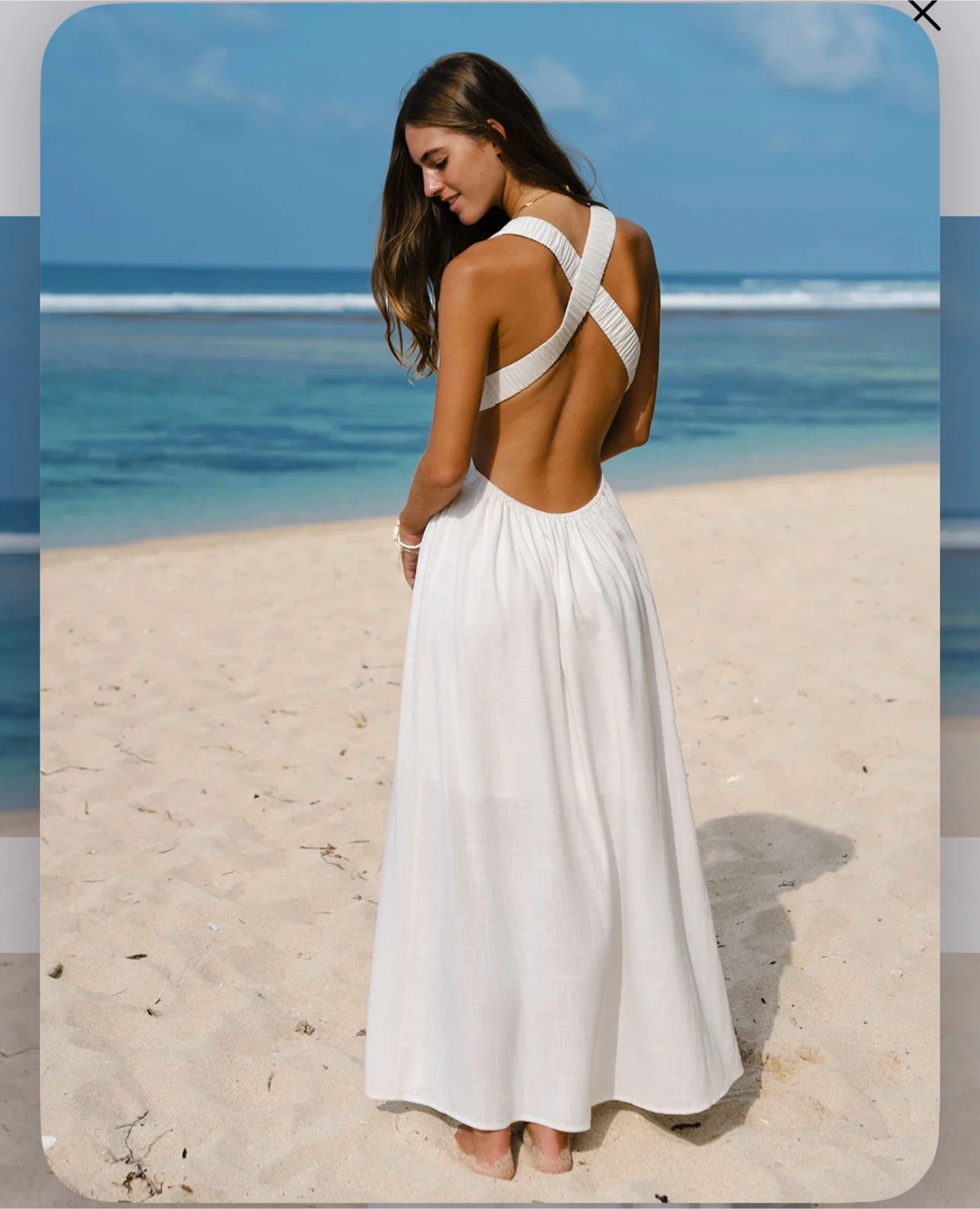 White Maxi Dress - photo 2