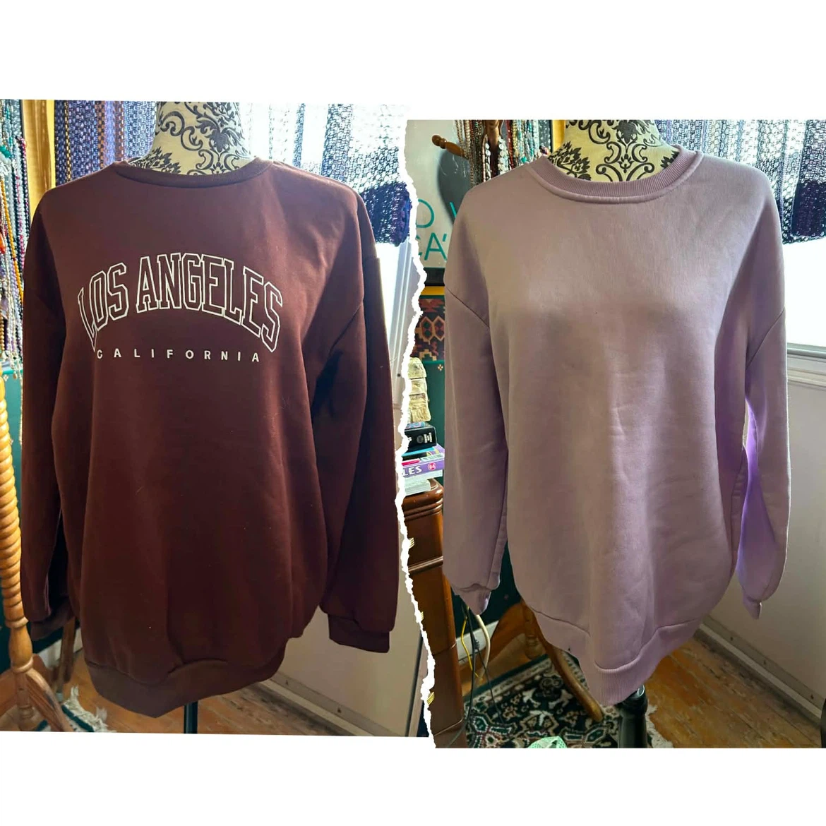 Brown "Los Angeles" Sweatshirt