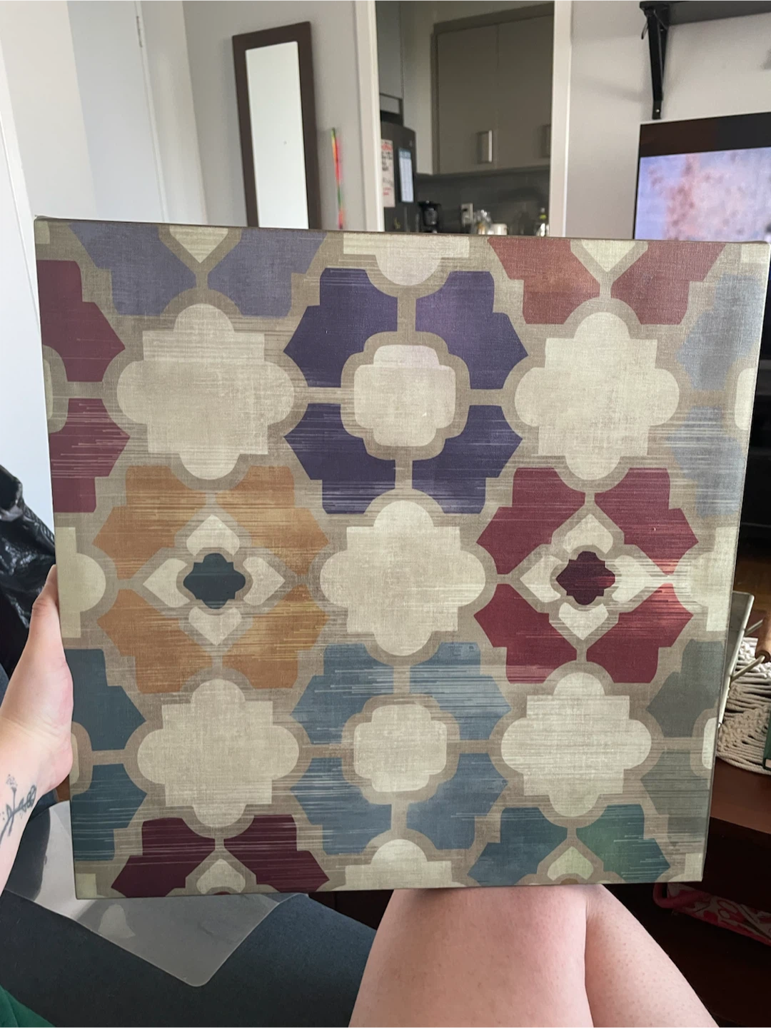 Decorative Canvas Art Print 17x17