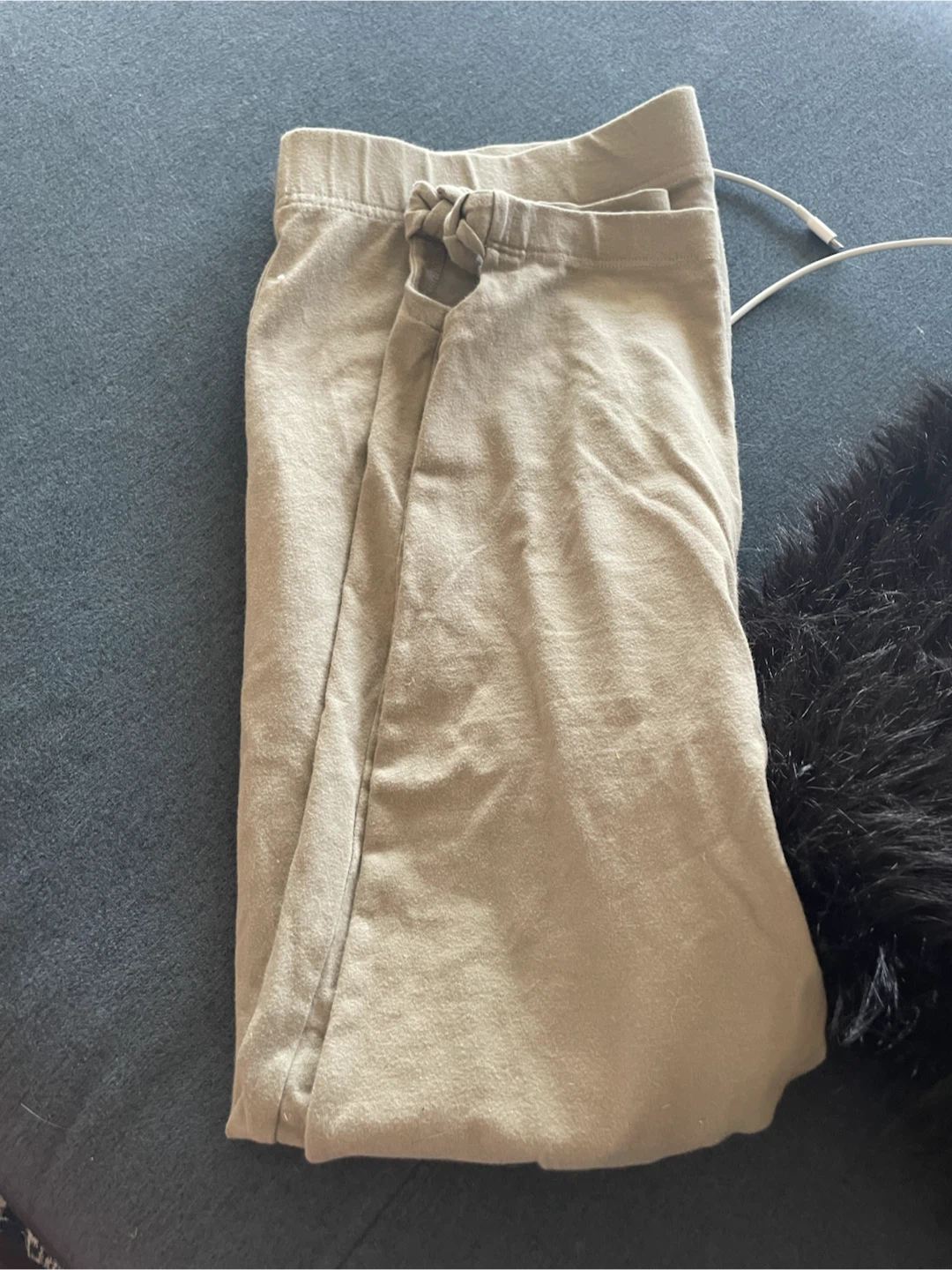Lightweight Tan Wrap Leggings- Fits Size M-XL