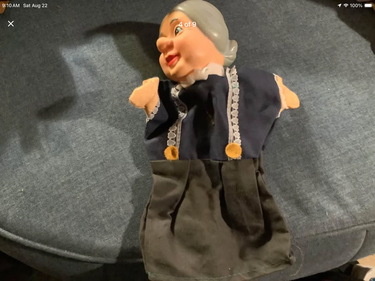 #2 Three Vintage Hand Puppets 🐞 - photo 4