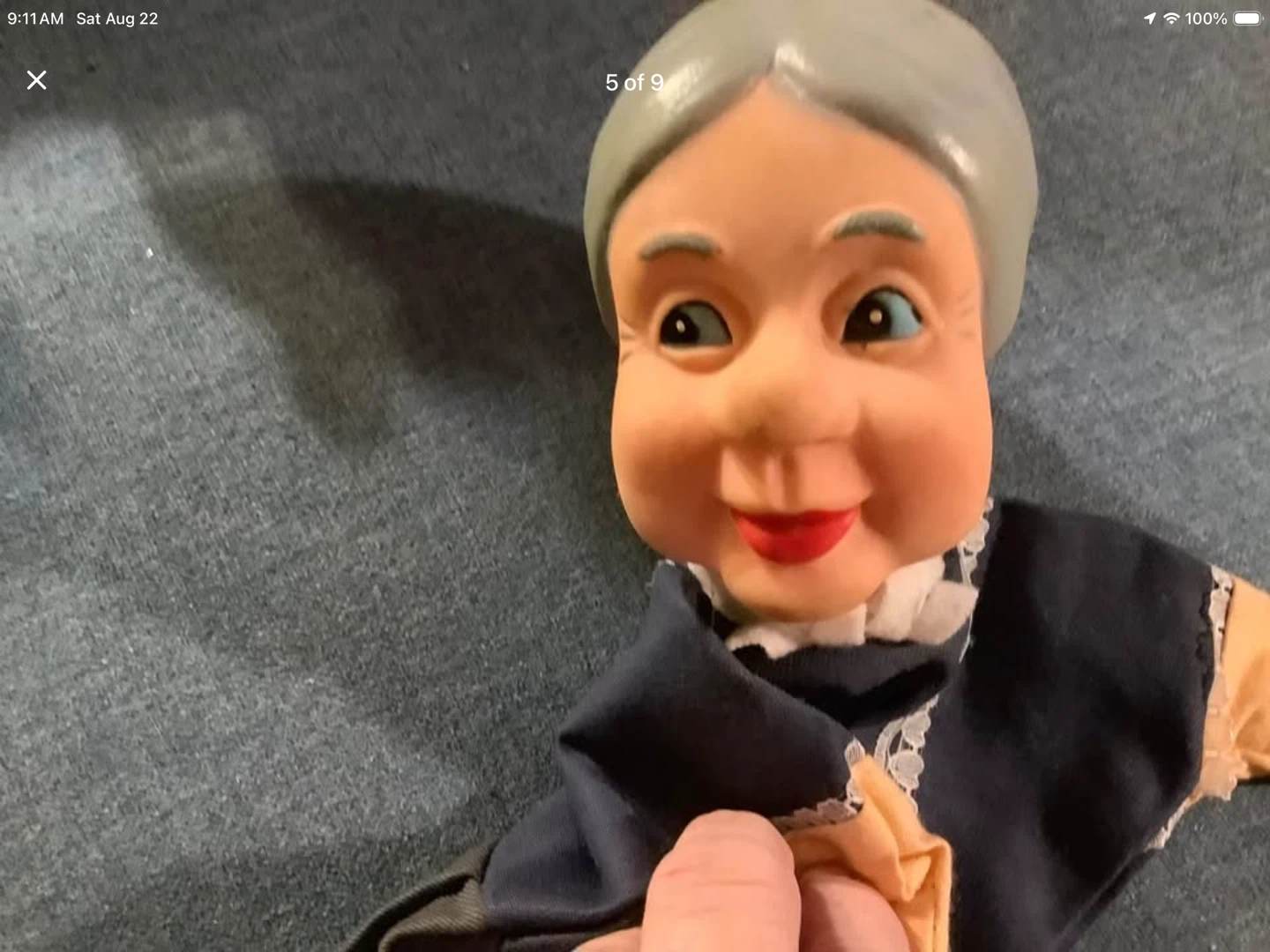 #2 Three Vintage Hand Puppets 🐞 - photo 5