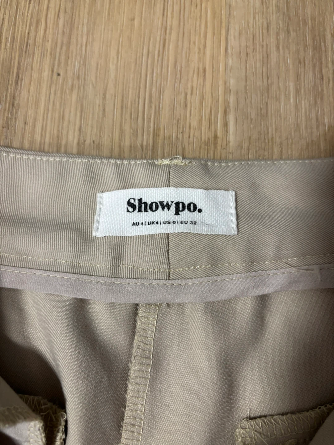 Tan trousers - size 0 - photo 4