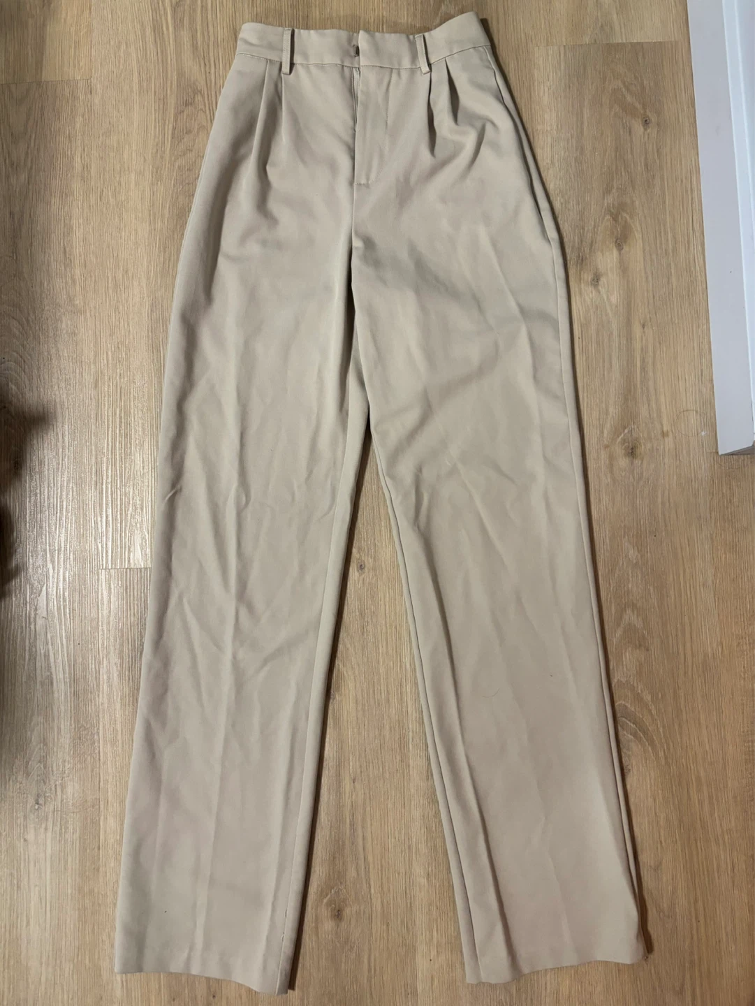 Tan trousers - size 0
