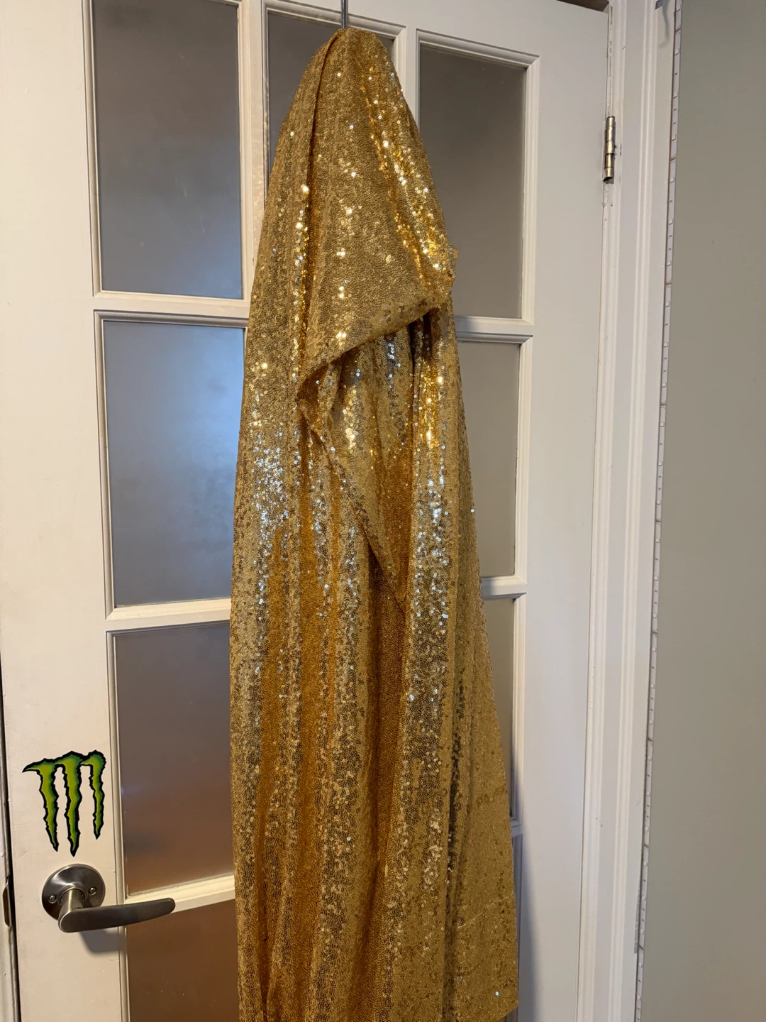 Gold Sequin Robe