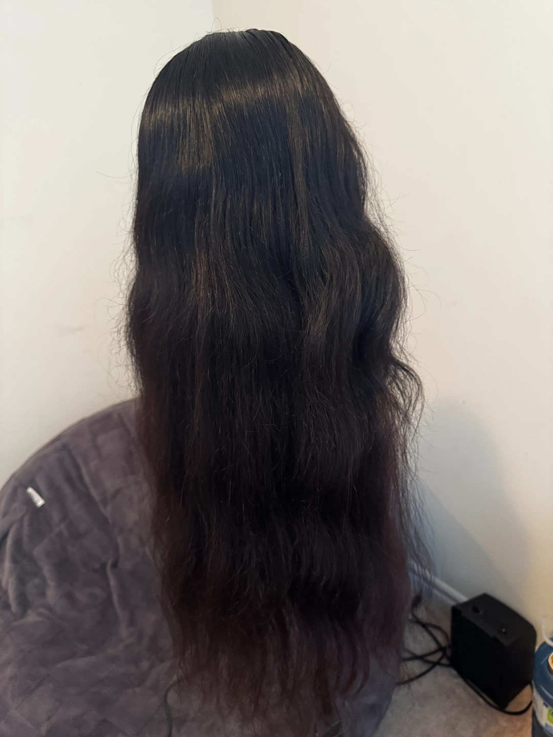 Wig, Body Wave, Black - photo 2