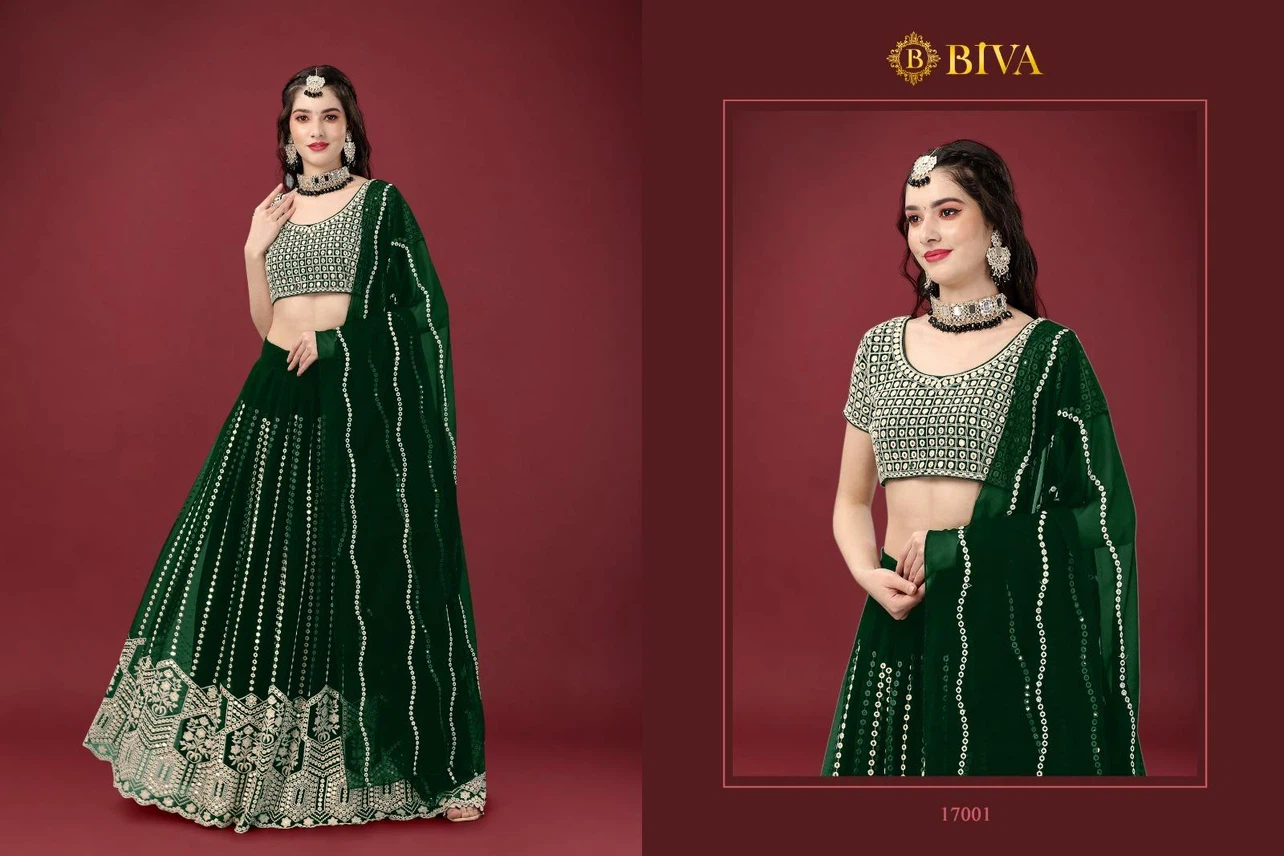 Women's Embroidered  Chaniya and Lehenga Choli Set - photo 3