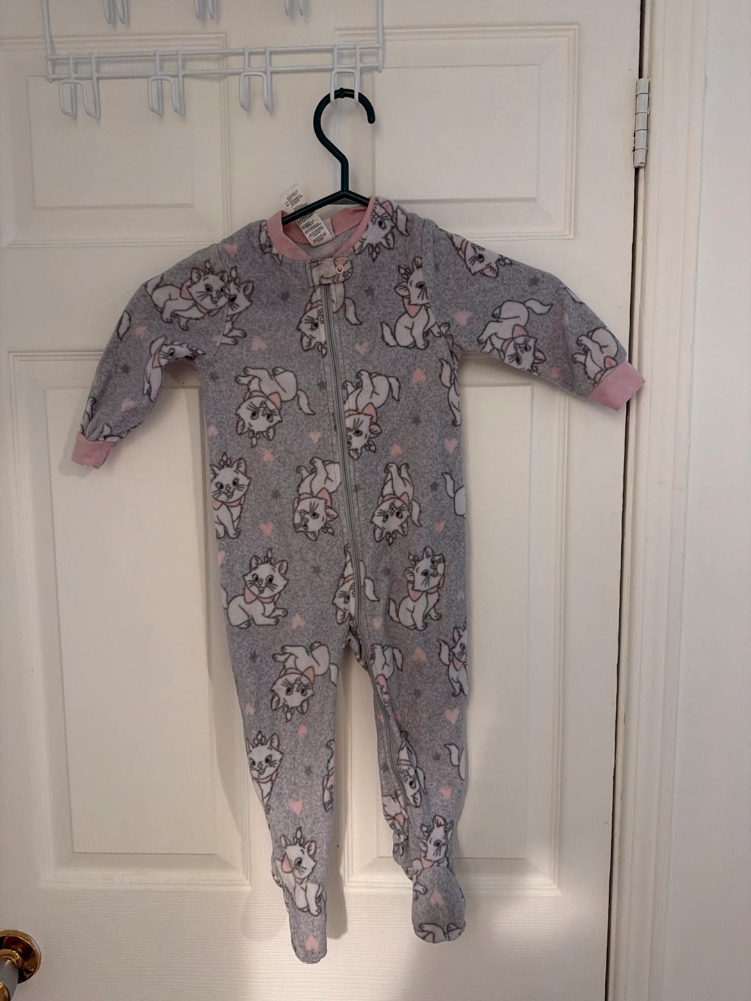 18-24m Kids' Marie Cat Fleece Pajamas