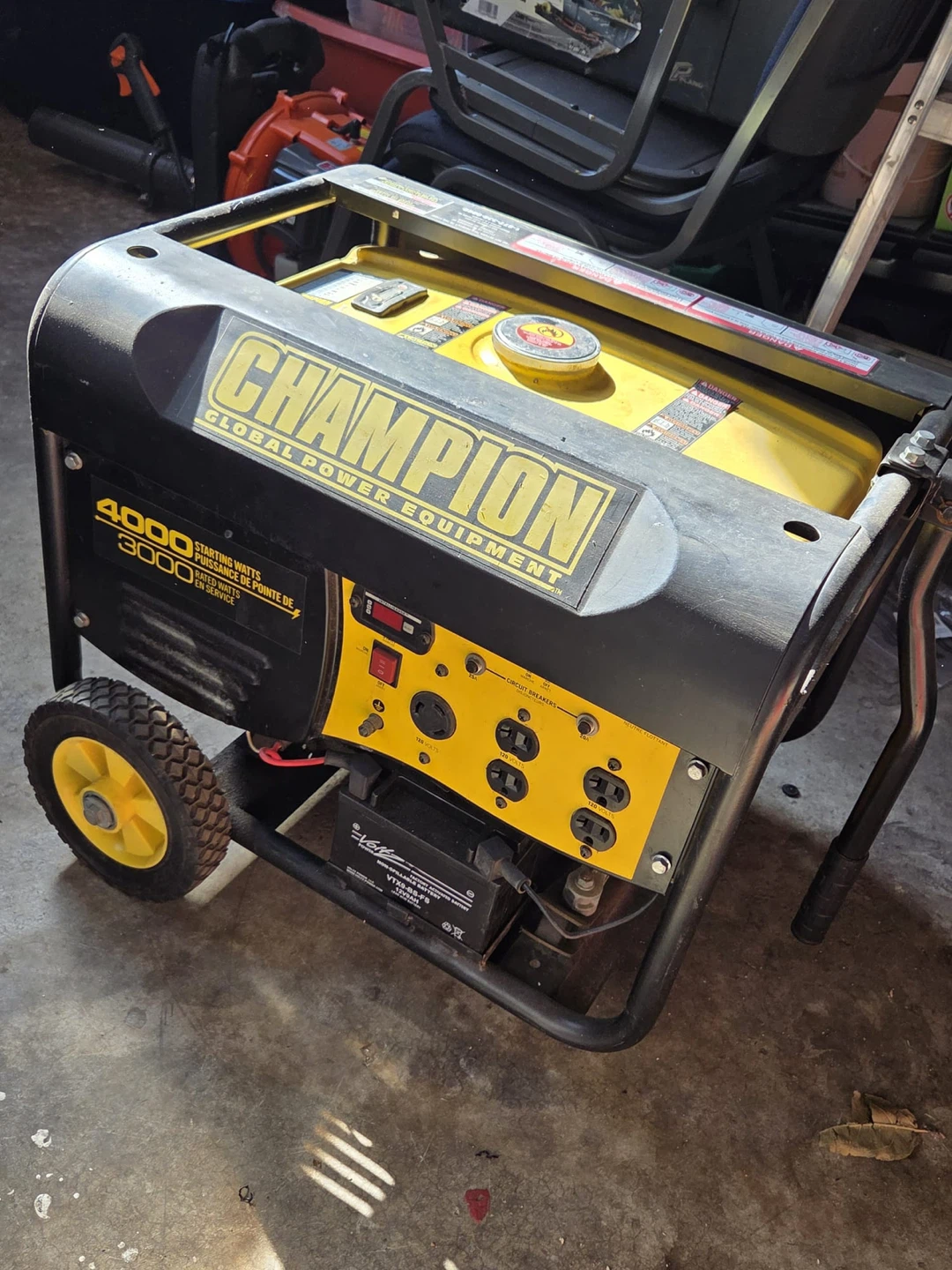 Champion 4000 Watt Generator