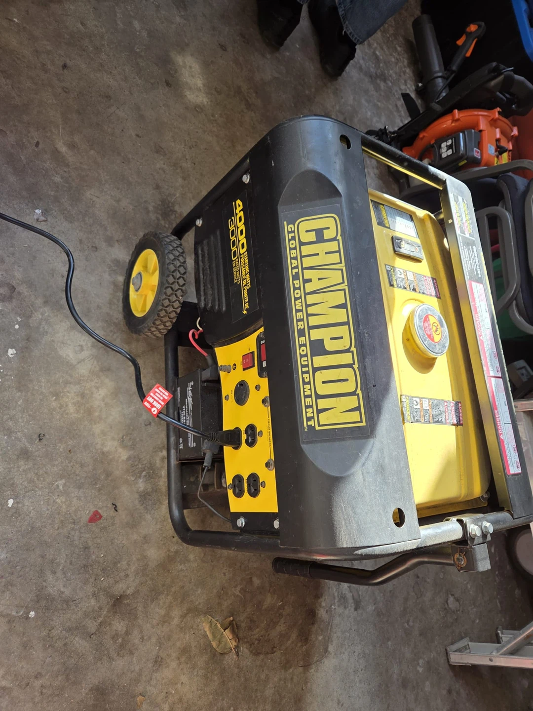 Champion 4000 Watt Generator - photo 3