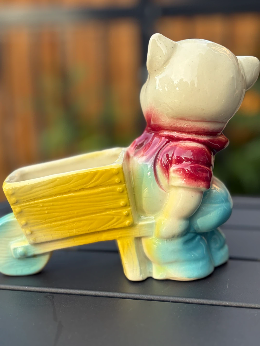 Mid Century Kitsch planter - photo 3